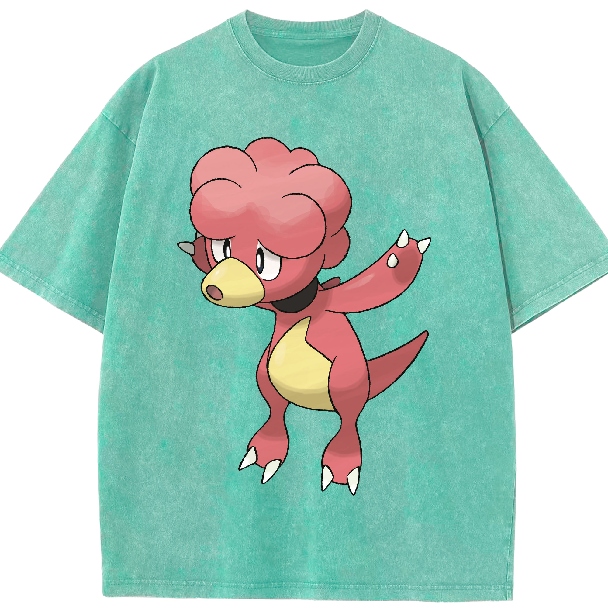 （画像用） ポケットモンスター Pokémon 綿100% ヴィンテージ風 半袖Tシャツ（フロントプリント）